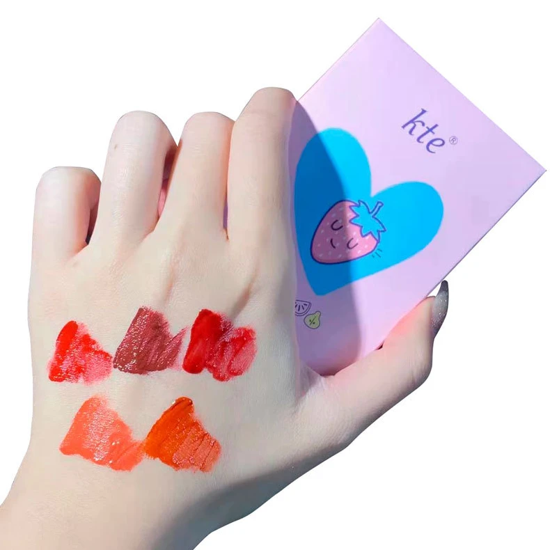 
Student Affordable Fog Lip gloss Liquid Lipglaze Set Lip glush Liquid Matte Lip Long Lasting 