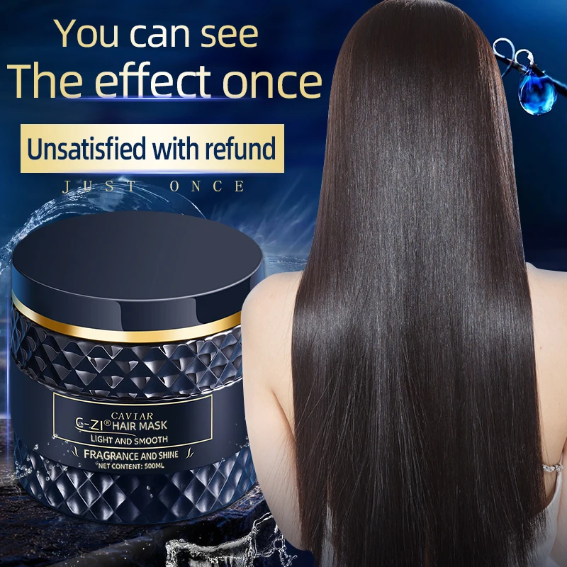 Collagen Caviar Smoothing Nourishing Hair Conditioner Mask Peptides Hair Treatment Repair Hair Masque