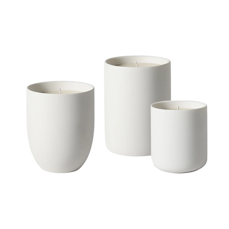 LTC33 The factory produces ceramic cup scented candles with luxury private custom LOGO FOR scented candle making