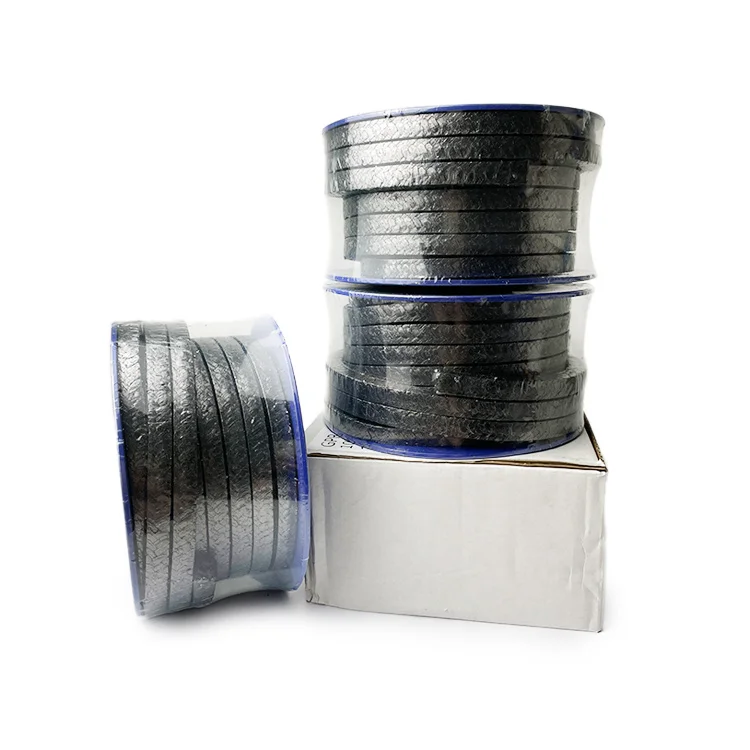 Graphite Braided Compression Gland Packing 16*16mm for Pump Gland or Valve Stem