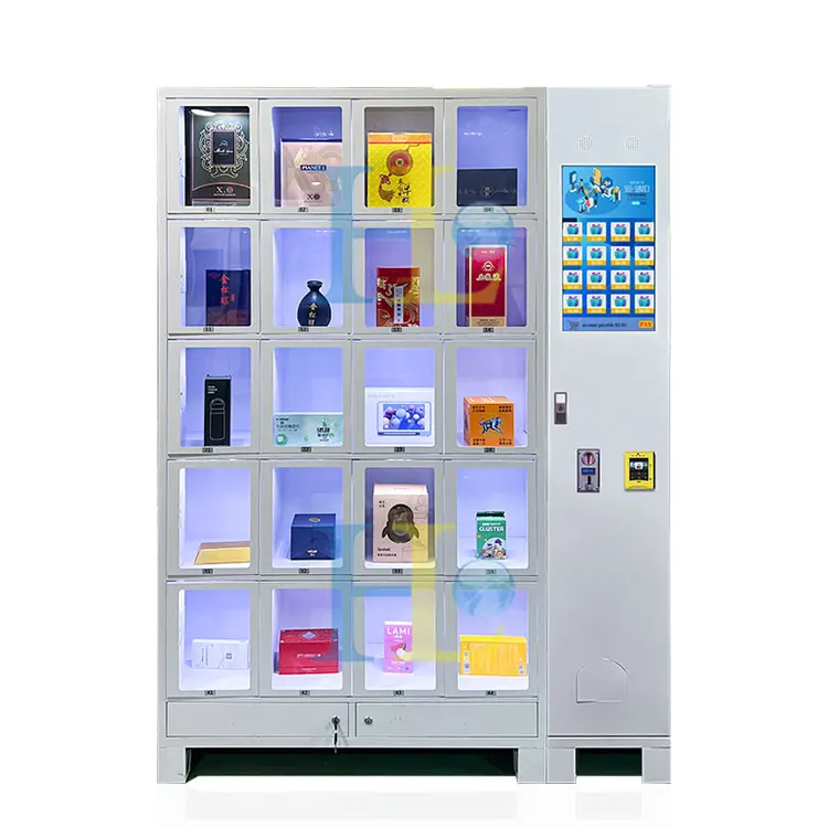 24 Hours Online Self Smart Locked Cabinet School Locker Multi Functional Storage Cabinet Vending Machine For Subway
