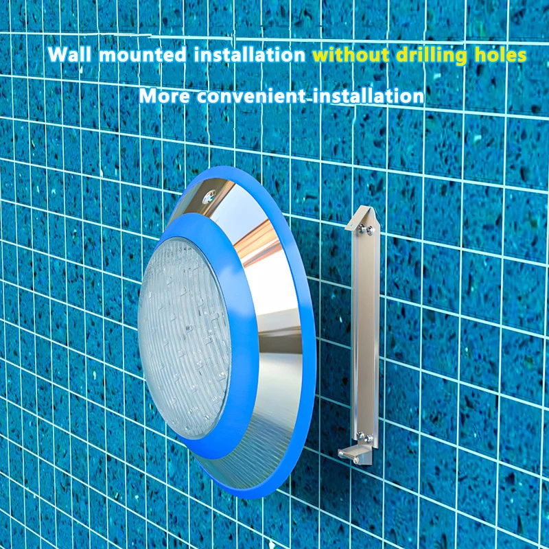 Neonlap 6W 9W 12W 18W 24W RGB 24V IP68 SS Wall Mounted Waterproof Led Underwater Swimming Pool Lights