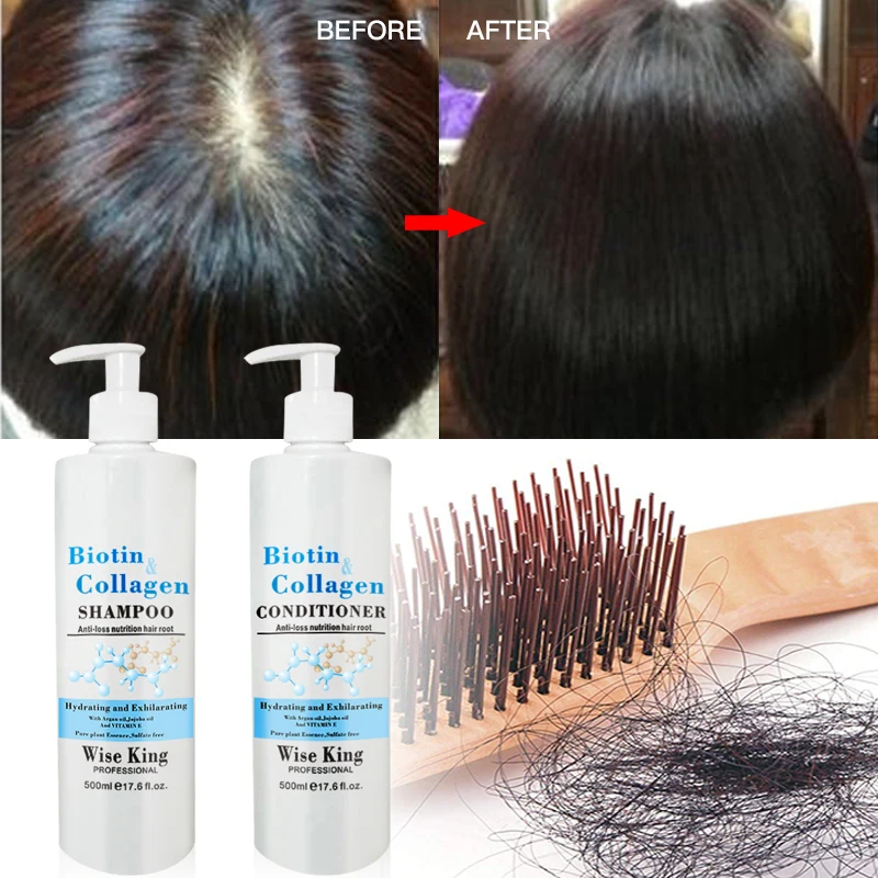 
Hot selling Organic Biotin&collagen hair conditioner treatment with Hydrolyzed Keratin and argan oil Replenish hair moisture 