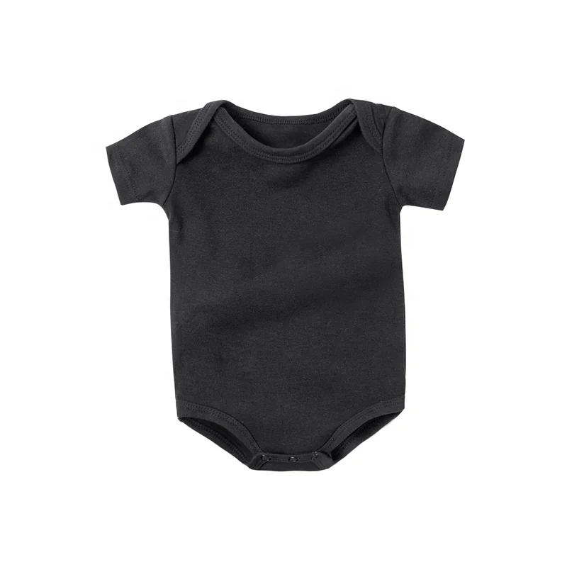 Envelope collar NB size short sleeve rompers for premature infant baby