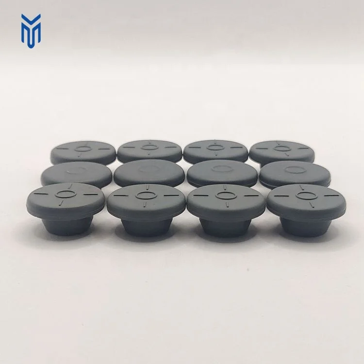 20mm Pharmaceutical Sterile Butyl Injection Rubber Stopper Medical Butyl Stopper For Infusion