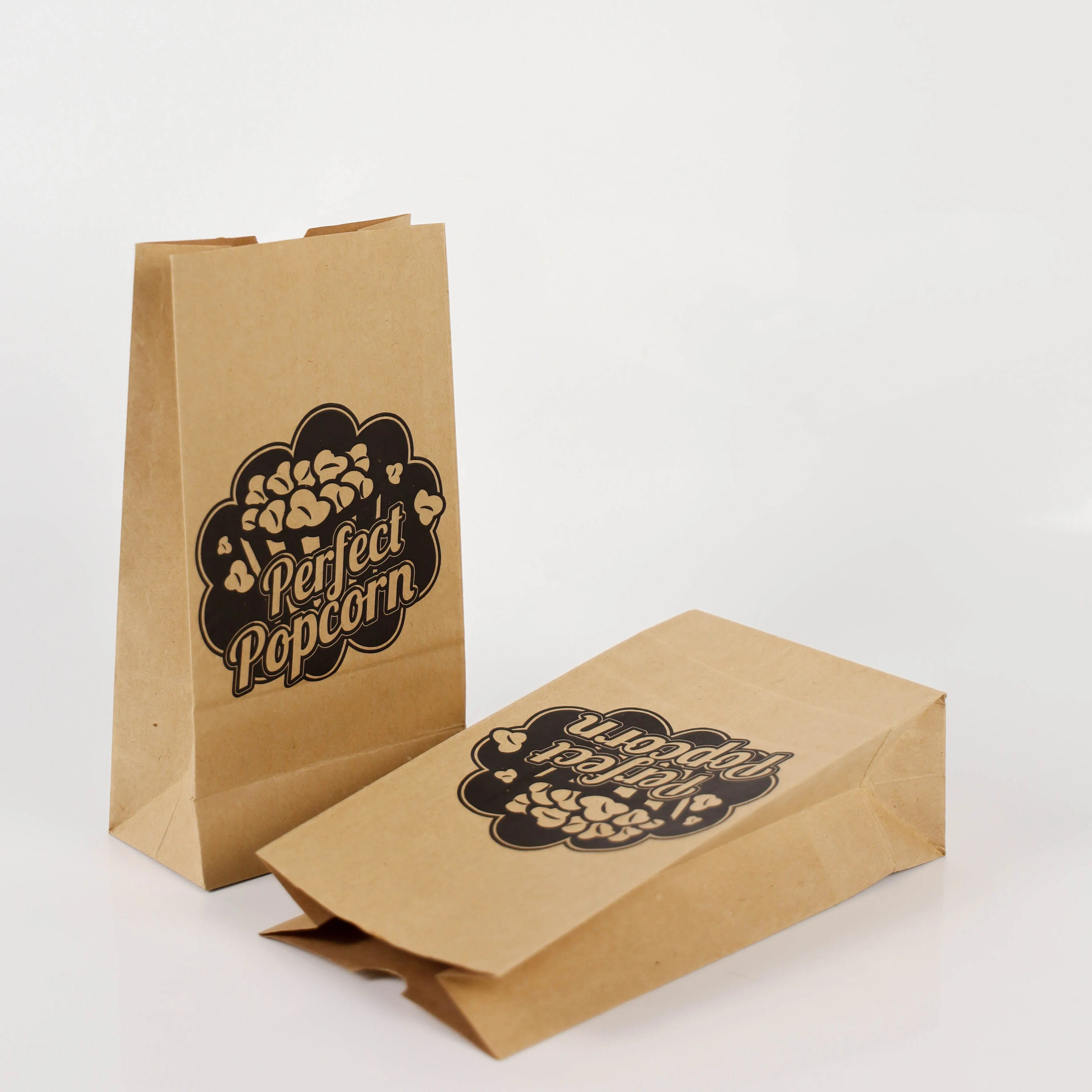 Heat Seal  French Fries Microwave Popcorn Paper Packaging Bags for Food Sandwich Snack Bag