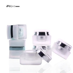Cosmetic Jar Set 15g 30g 50g Acrylic Cream Jars Personal Care / Cosmetic Plastic Personal Skin Care Packaging Joly Beauty Round