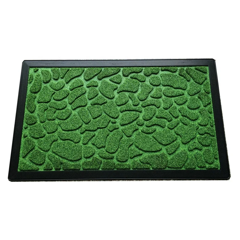 Anti slip custom soft rubber door mat doormat