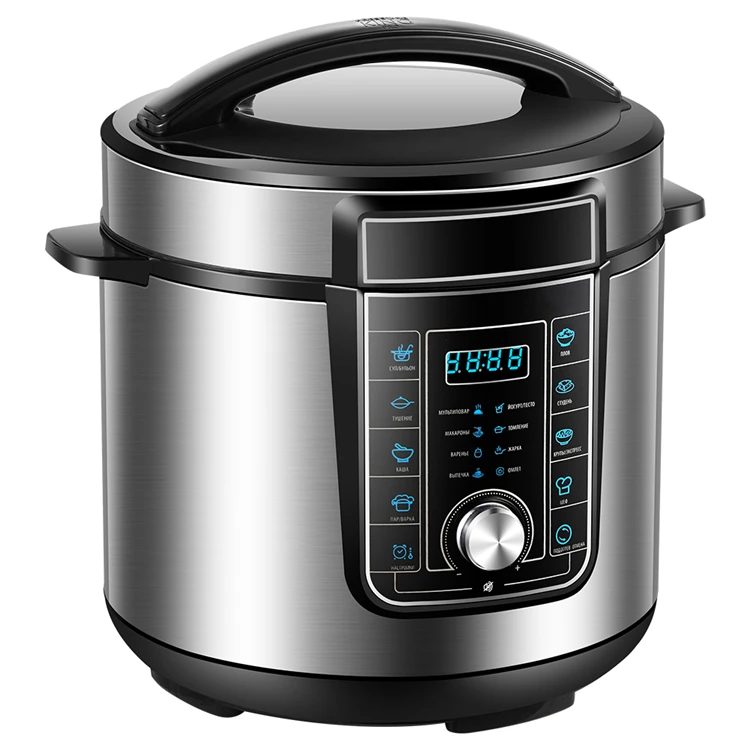household 900W-1000W Overheat Protection stainless steel Electric Pressure Cooker