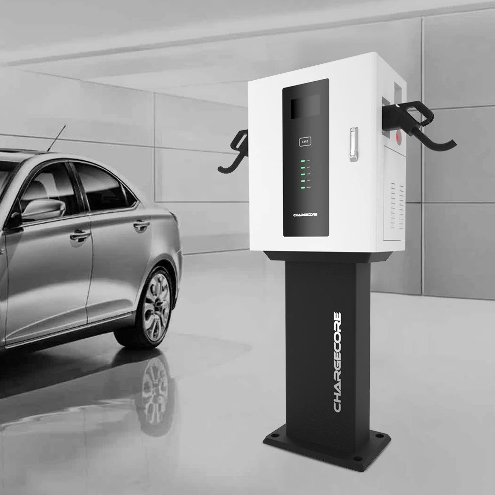 20 квт DC зарядная станция wallbox с RFID-картой CCS chademo charger EV