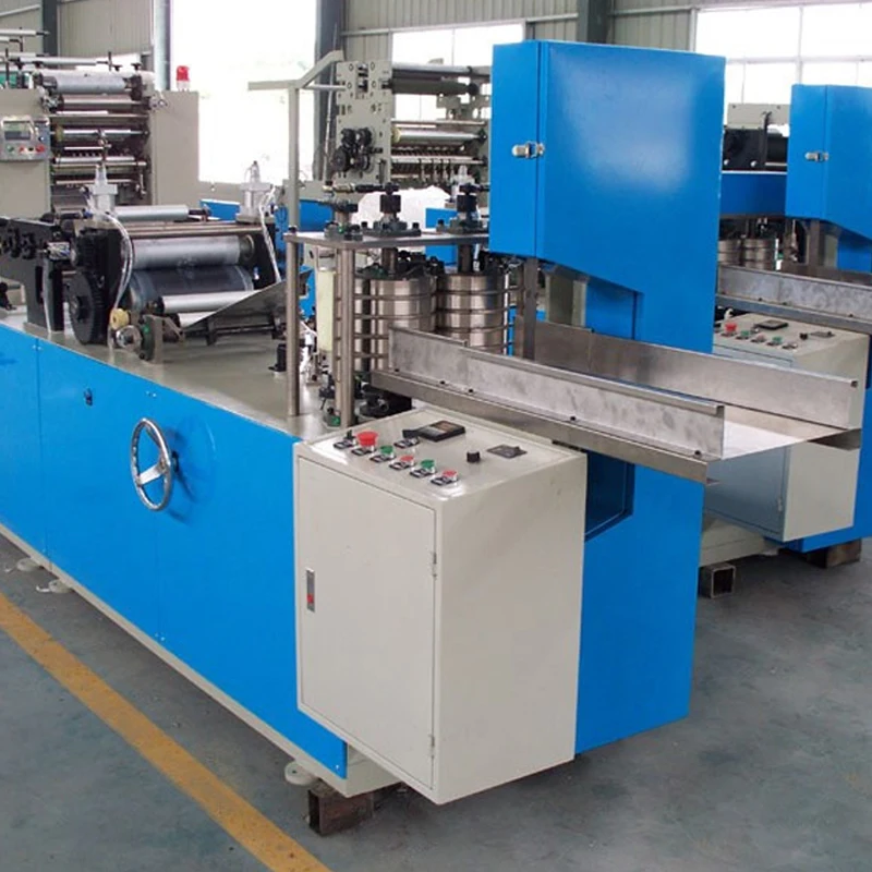 Full Embossing Color Printing Napkin Tissue Folding Machine