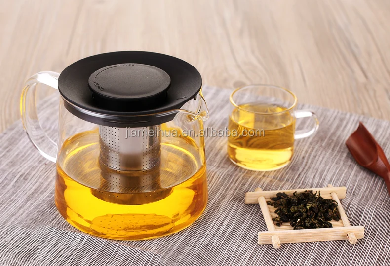 Borosilicate glass tea pot