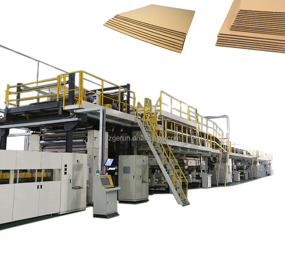 Carton box making machine/boxes cardboard/corrugated paperboard production line