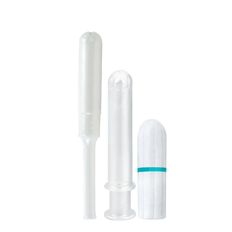 Hot sale no fragrance no synthetics super smooth hygiene custom logo tampons women