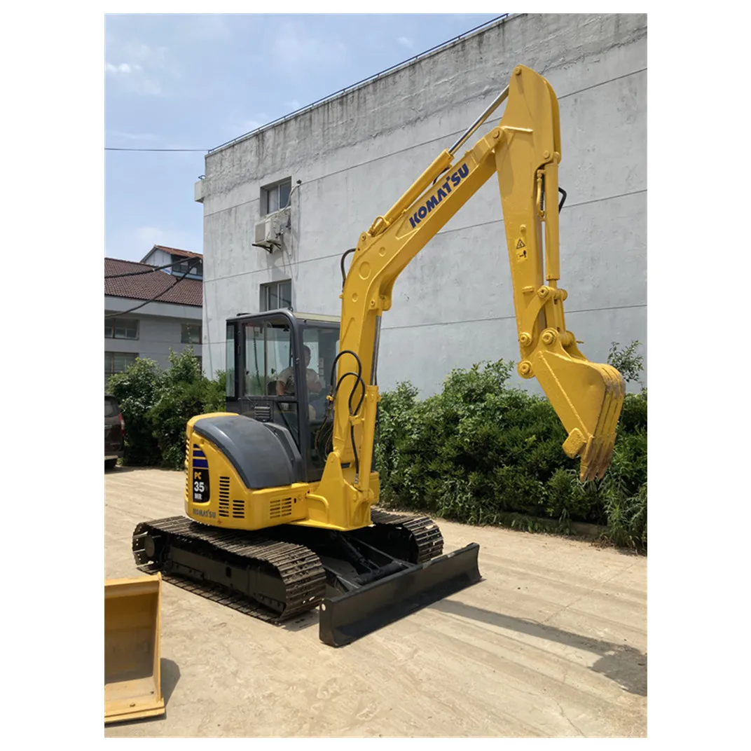 Used mini excavator for sale pc35 mini digger earthmoving machinery with good condition