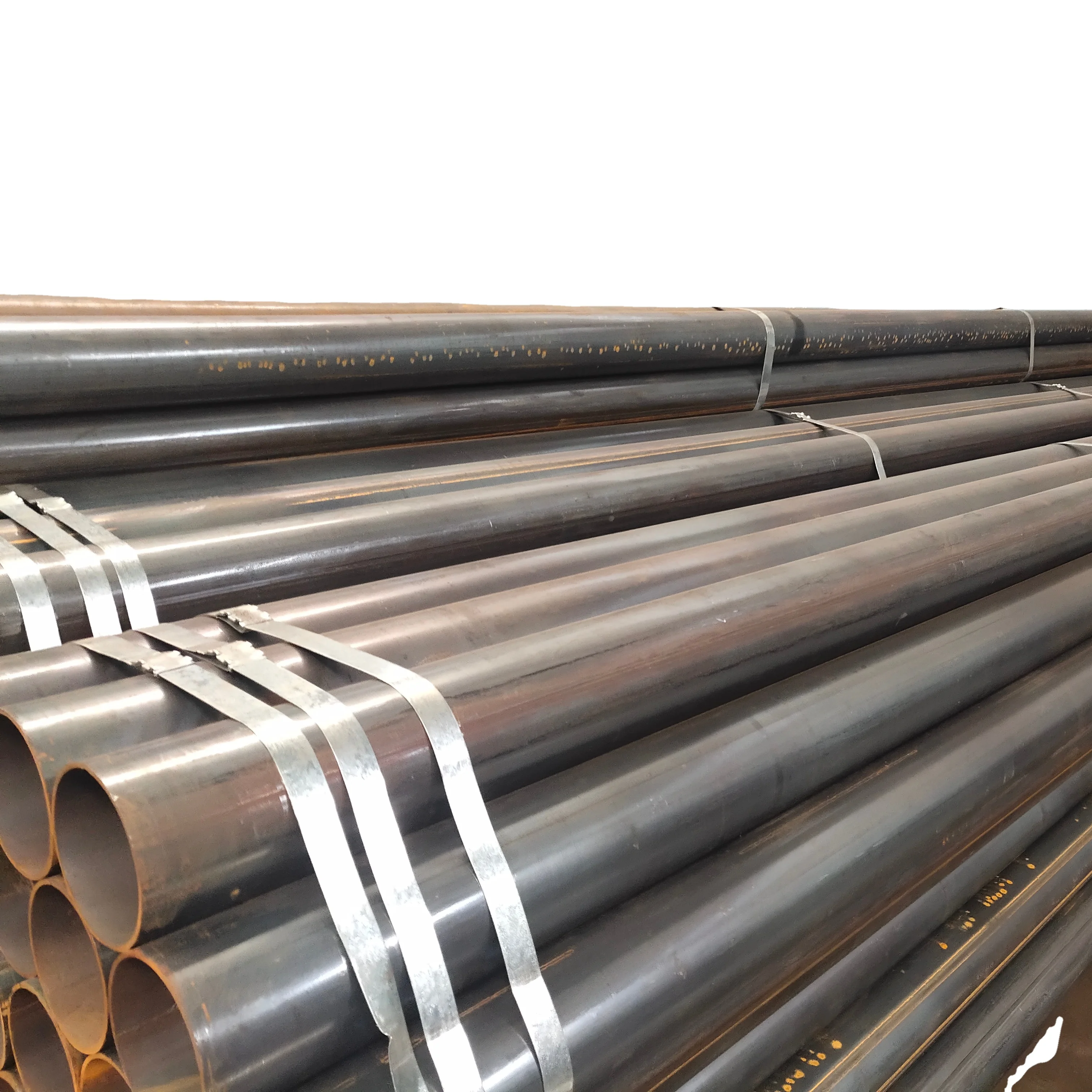 ERW steel pipe API 5L ASTM A53 GR.B carbon steel pipe oil and gas trasmission