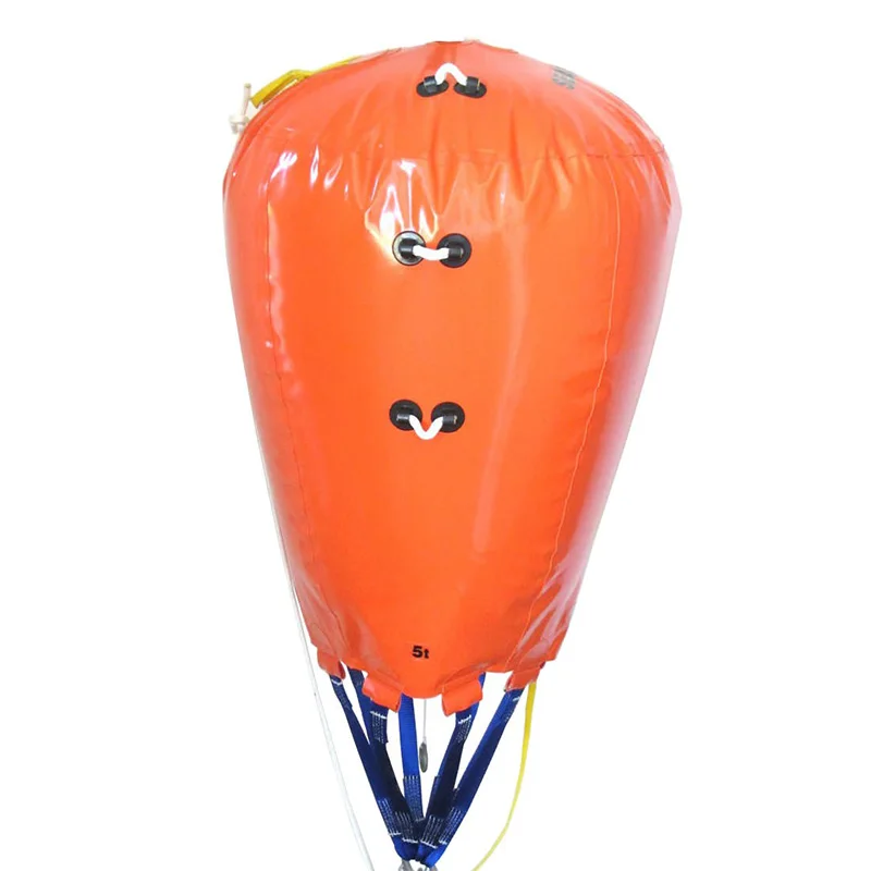 250kg 1000kg parachute inflatable air lifting bag