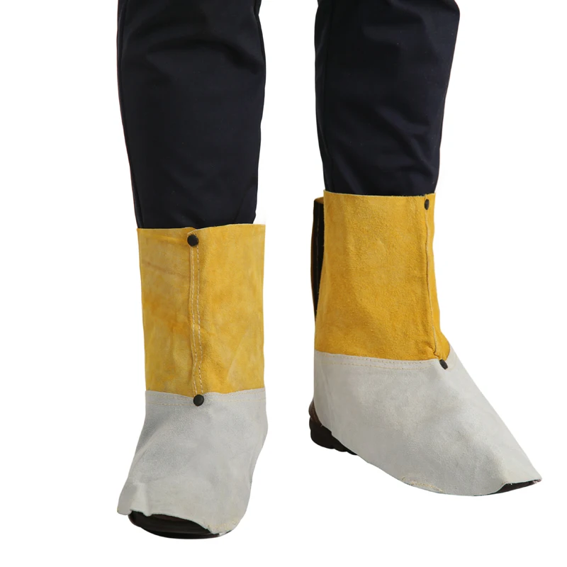 Cow Split Leather Leggings Protection