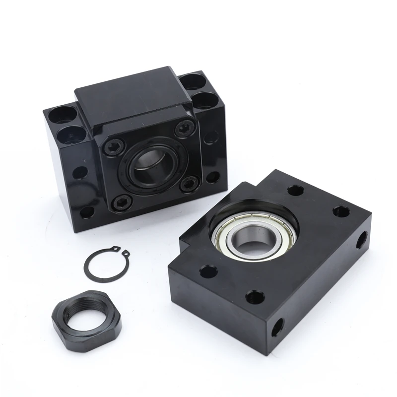 C7 grade Ball screw support BK10 with C7 deep grrove bearing