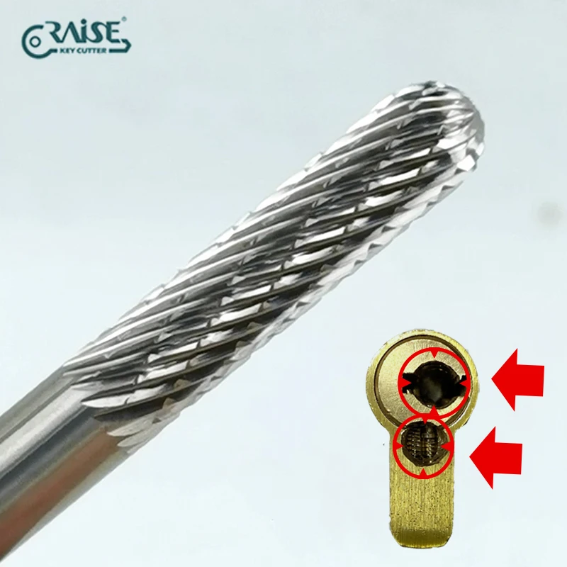 Force Open Lock Drill Bit 70 90 120 150mm Lock Cylinder 6mm Diameter Locksmith Tool Kit