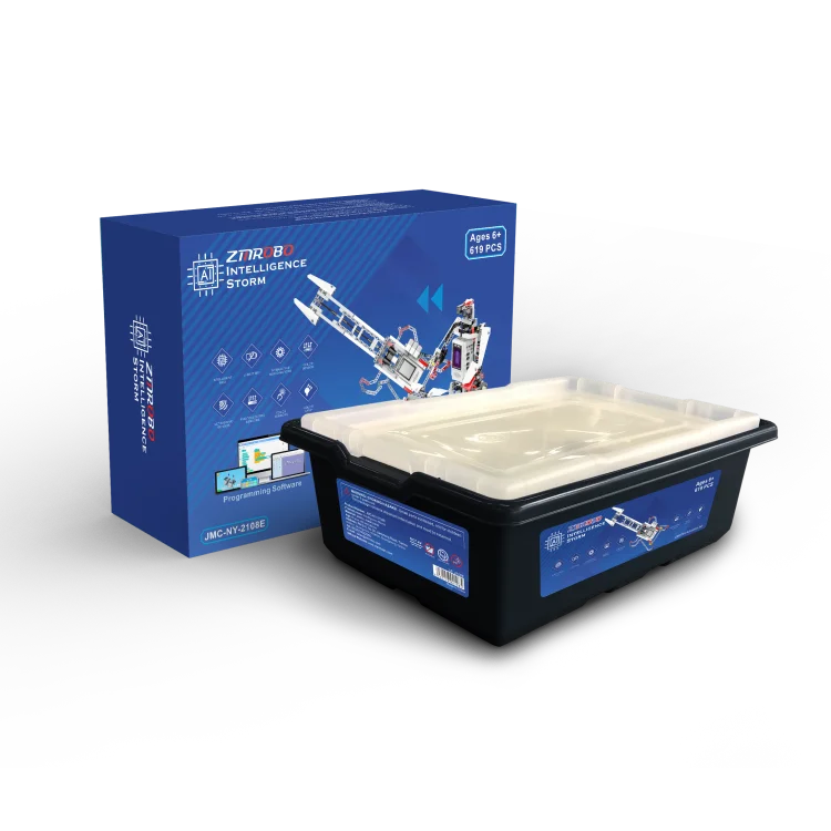 ZMROBO 619PCS 50-in-1 STEAM Programmable Coding Education Robot Set For 6+ Students Multi-function Learn Intelligent Development
