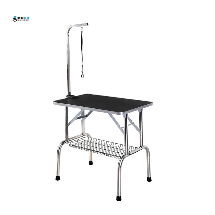Hot Selling Stainless Steel Portable Dog Grooming Table With Adjustable Arm