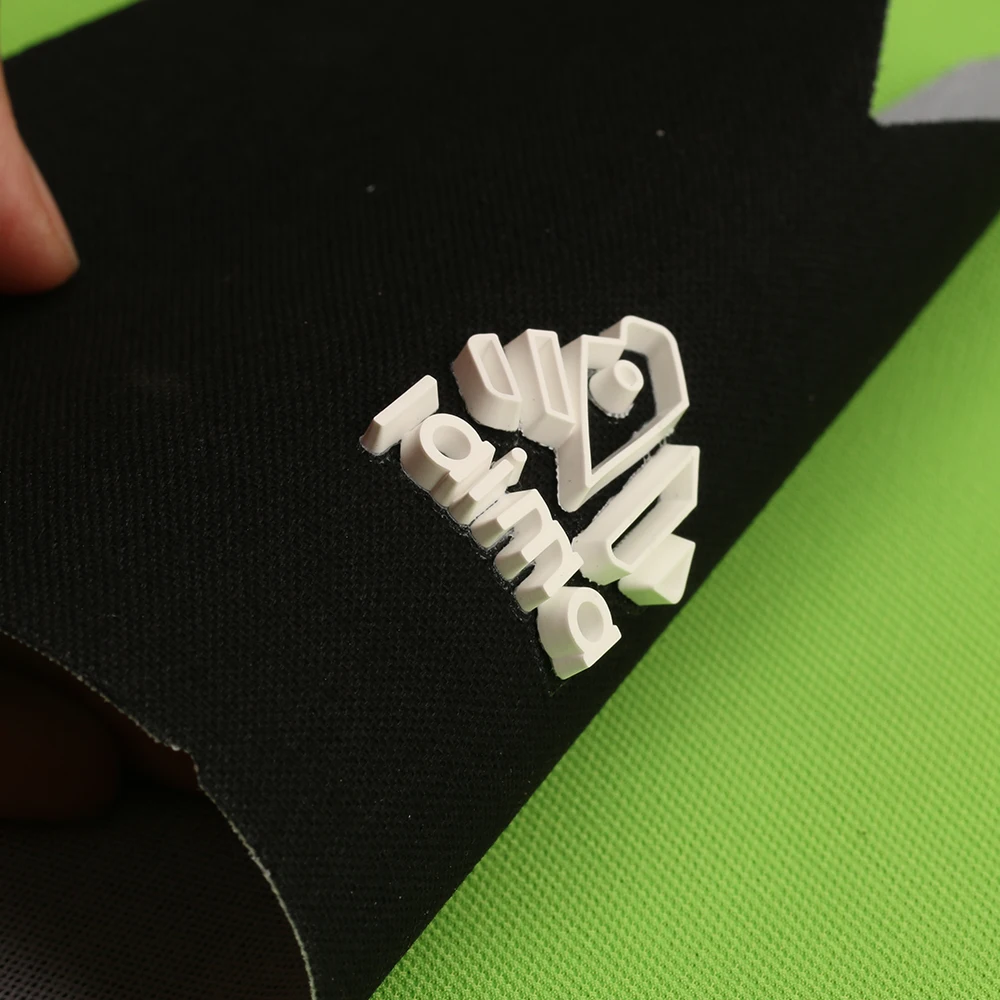 Logo Heat Transfer Sticker Print For Fabric Leather Bag 3d Silicone Custom Reflective Logo Heat Transfer Label For Clothing