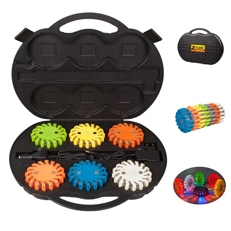 Wholesale Colorful Multi-functional Outdoor Warning Emergency Safety led Road Flares