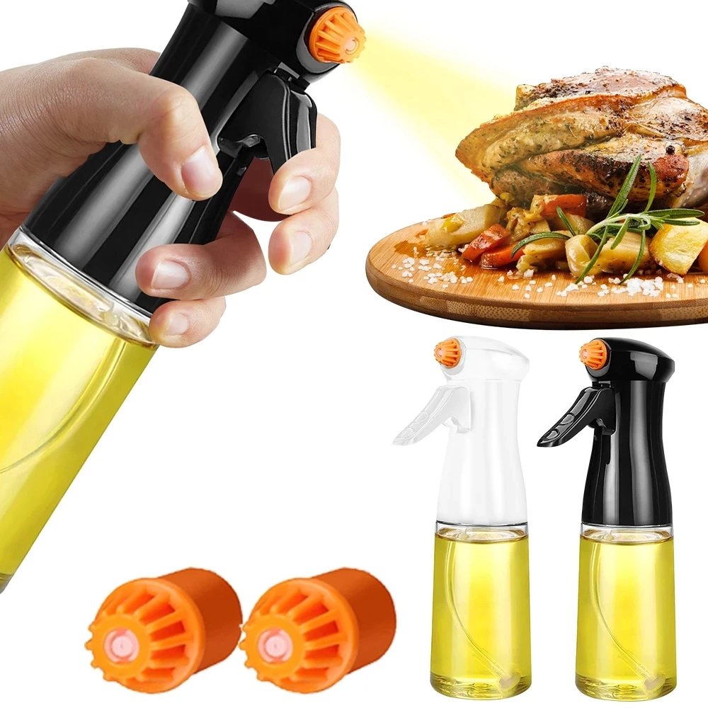 Kitchen Gadgets Accessories For Salad BBQ Roasting Refillable Olive Oil Dispenser Spray Versatile Vinegar Spritzer Bottle