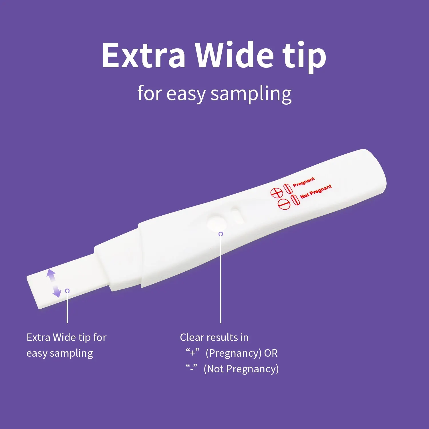 Factory Outlet One Step HCG Pregnancy Urine Diagnostic Rapid Test Kit Strip 5 Pack Early Result HCG Pregnancy Test