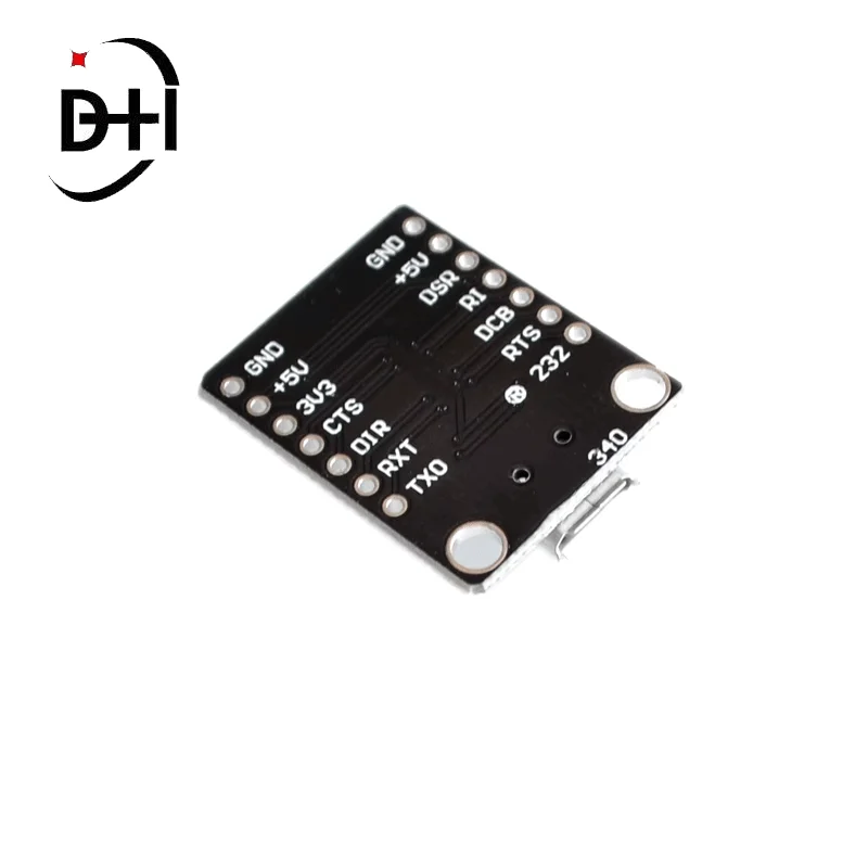 CH340G USB to TTL Module Converter Download Line Micro Interface Support 3.3V 5V