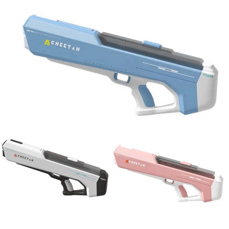 Newest  Powerful Induction Automatic Water Shooting 12m Range 2000MAH Fun Continuous High Pressure Electric Water Gun