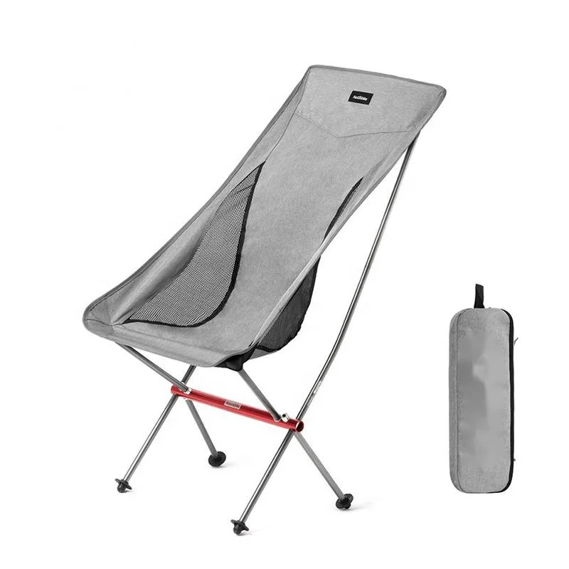 Wholesale Outdoor portable aluminum foldable folding camping chairs beach moon chairs