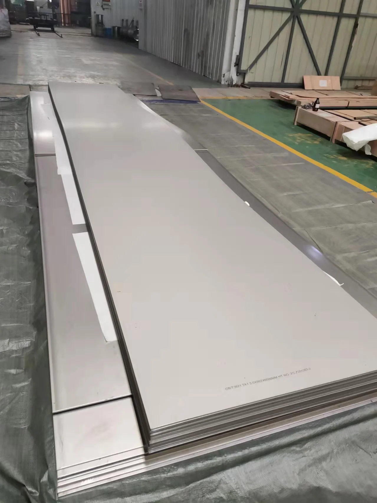 Gr1 Gr2 Gr5 Gr7 Titanium Plate Titanium Sheet Max Edge Key Technique Work DIN CIF Material Origin Cutting Slit FOB Mill Grade