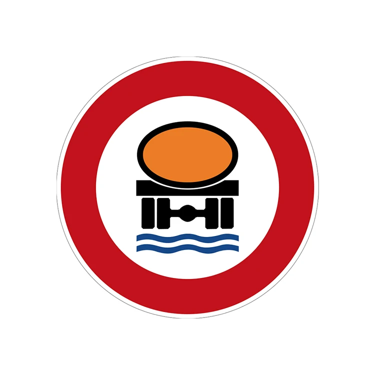 High Durability Aluminum Two Way Traffic sign Roadway Safety Signage Custom Security Signs