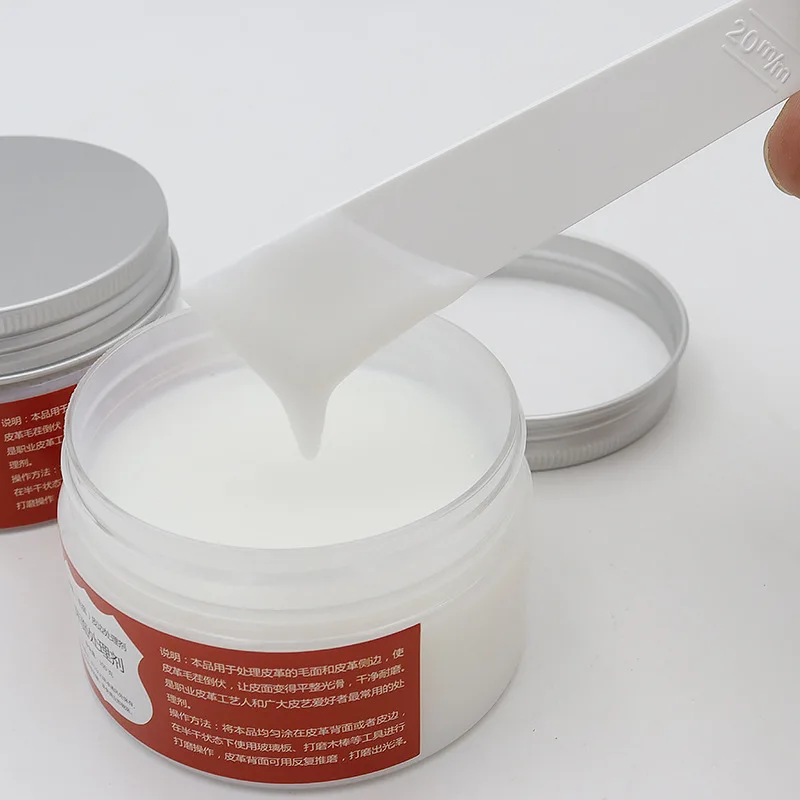 Leather Edge Paint Handcraft Cmc Clear & Smooth Treatment Leather Burnishing Gum