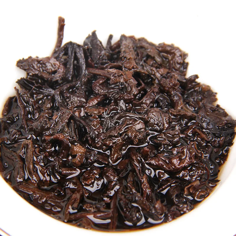 Wholesales 2006 Year Yiwu Old Tree Royal Puer 357 Gram Shu Cha Fermented Yunnan Puerh Cha Bing