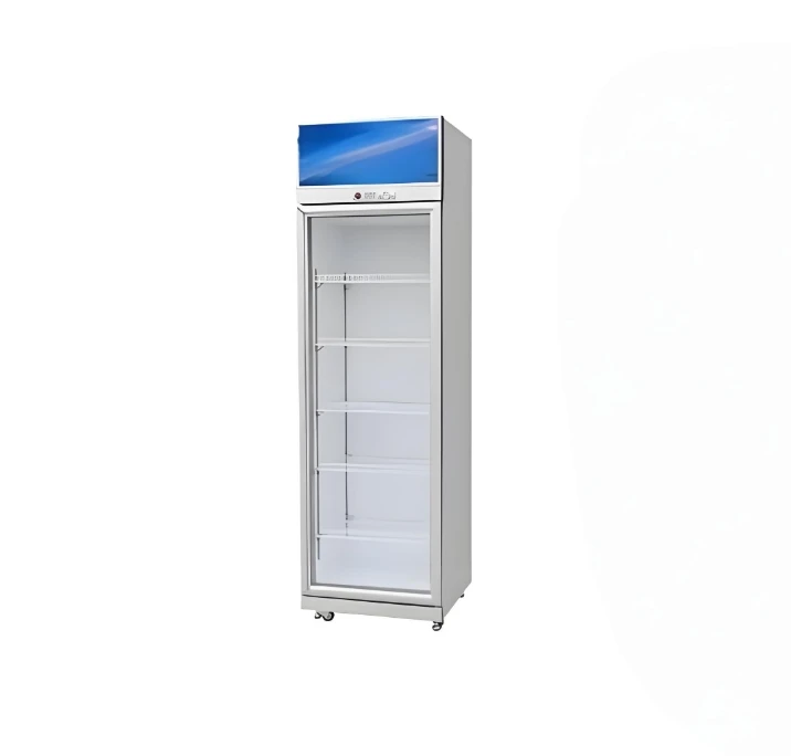 Drink vertical display freezers	upright drink refrigerator for Food & beverage factory  stand up beverage refrigerator