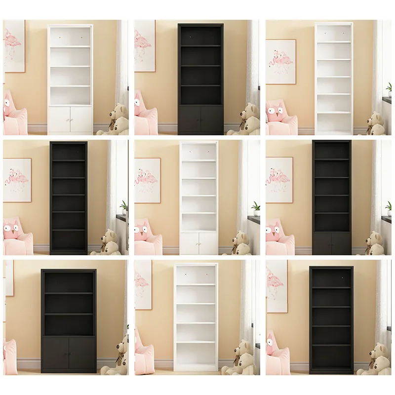 High quality Steel Open Filing Cabinet Office Bookshelf No Door Storage Cabinet