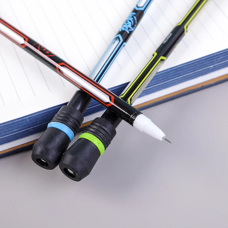 0.5mm Stationery Pen Antistress Hand Finger Rotating Toy Adult Kids Stress Reliever Writing Refill Pen Spinning