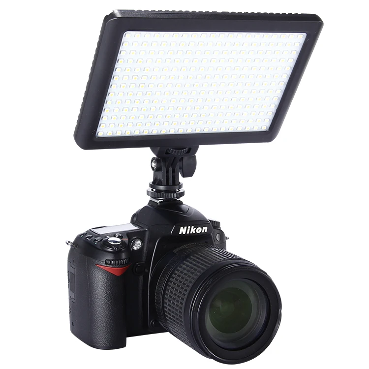 Photography 260 LED Lamp for Digital Camera Camcorder DV DSRL 3200-6000K Mini Studio Soft LED Film Light