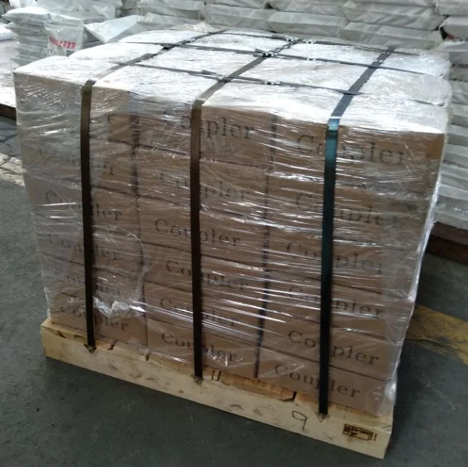 Steel Screw Thread Rebar Coupler Metal Building Materials Rebar Upset Forging Coupler