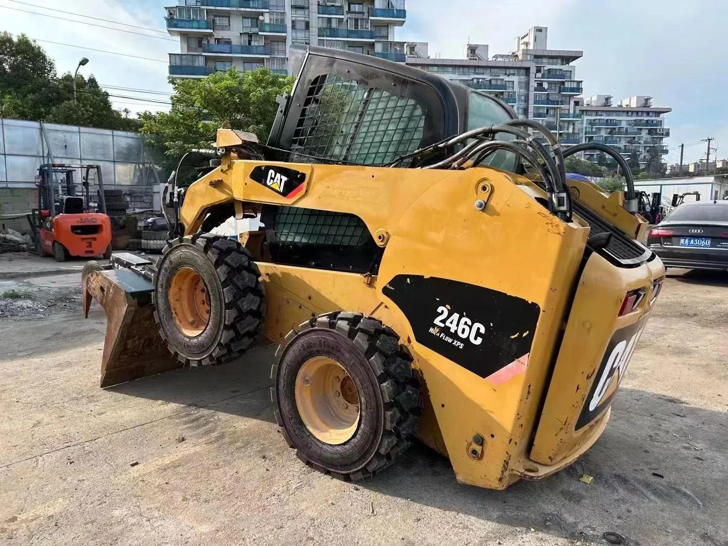 Top Quality Building Original Cheaper Caterpillar CAT246 Wheel Skid Steer Loader CAT246D Mini Loader Machine CAT262D 246C