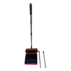 Manufacturer Durable Material 3 In 1 Sweeping Tooth Metal Plastic Broom and Dustpan Set