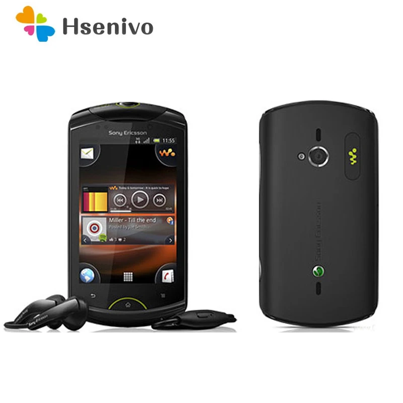 Бывший в употреблении мобильный телефон для Sony Ericsson Live/WT19i оригинальный Восстановленный сотовый телефон