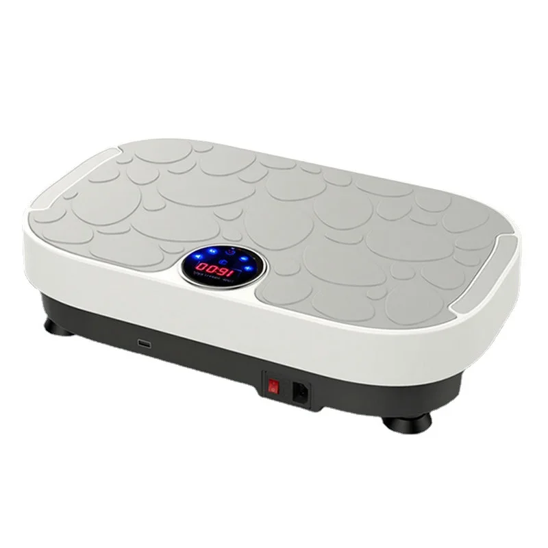 Sports Massage Vibration Plate Machine Fitness Gym and Home Use Vertical Type Electromagnetic Slim Vibration Plate