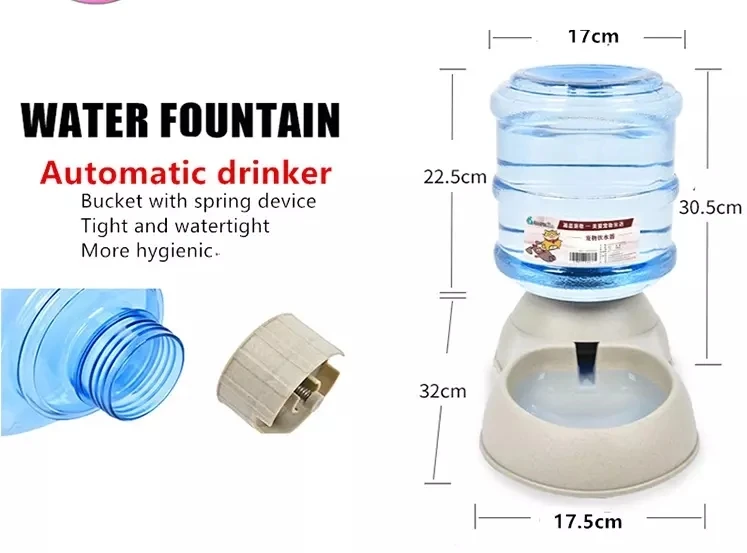 
Wholesale High Quality Portable Dog Feeder Automatic Pet Water And Food Feeder 
