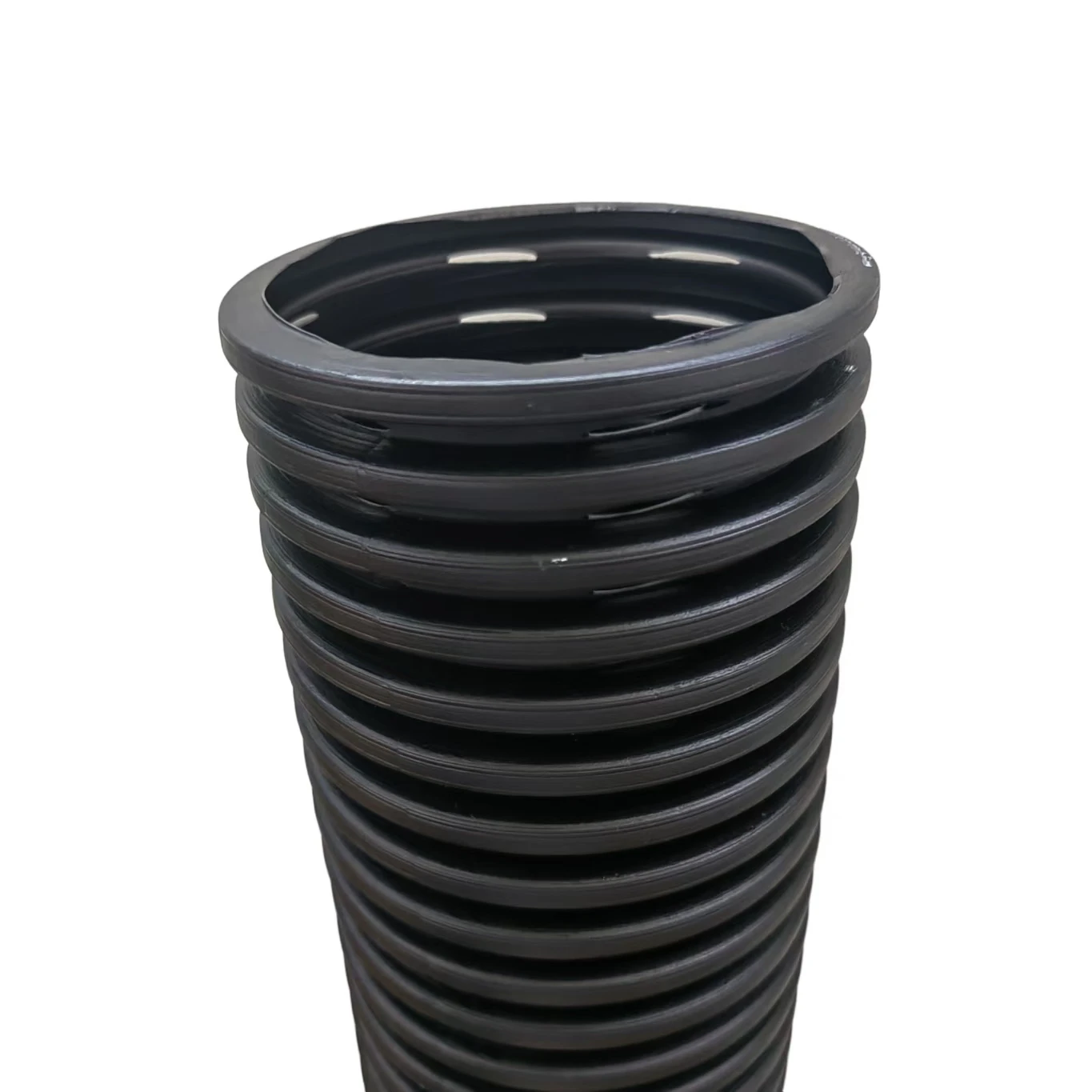 High Quality Plastic Drainage Pipe Tube HDPE Corrugated Pipe with sock For Drainage And Sewage