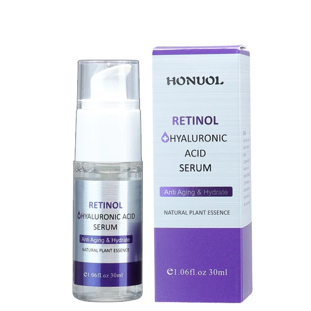 
High Quality Face Antioxidation Retinol Hyaluronic Acid Serum 