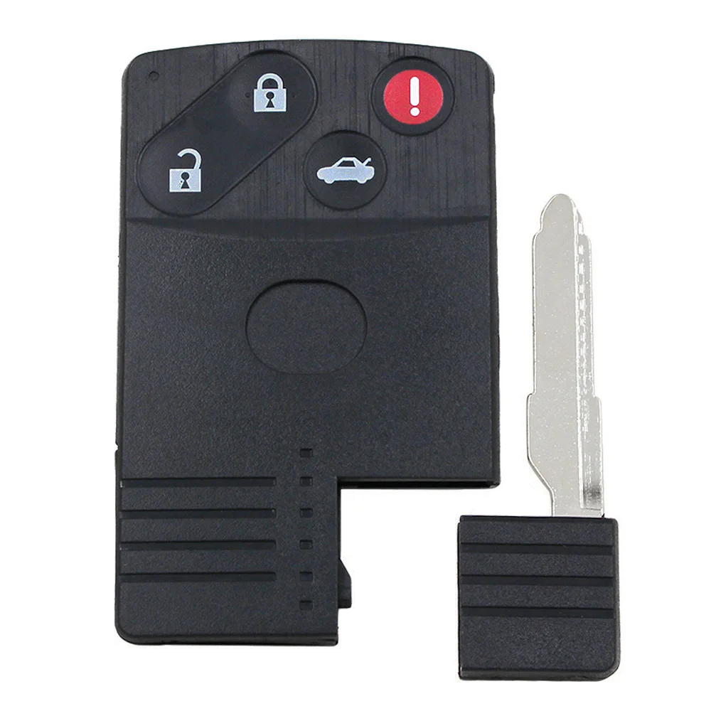 2/2+1/3/3+1/4 Buttons Smart Card Remote Key Shell Case Fob for Mazda 5 6 CX-7 CX-9 RX8 Miata